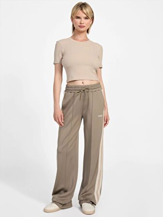 Guess Carla Kadın Kahverengi Aktif Top V5YP08K8RT2-G1DR