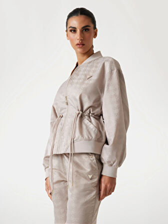 Guess Aop Kadın Lila Aktif Ceket V5YL11WHFU0-FJ8F