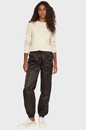 Guess Aop Kadın Siyah Aktif Regular Fit Eşofman Altı V5YB14WHFU0-FJ4Q