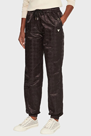 Guess Aop Kadın Siyah Aktif Regular Fit Eşofman Altı V5YB14WHFU0-FJ4Q