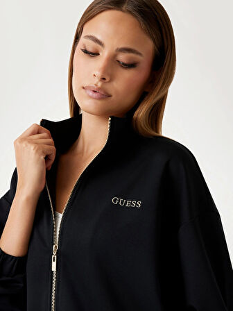 Guess Carla Kadın Siyah Aktif Ceket V5YL09KCX42-JBLK