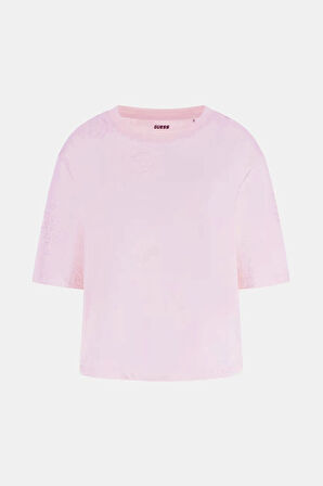 Guess Peony Kadın Çok Renkli Aktif Boxy Fit T-Shirt V5YI10I3Z14-F6FO