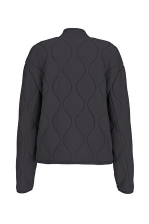 Kadın Kapitone Mont - Siyah | S