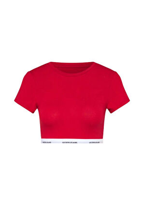Guess Jeans Kadın Kırmızı Modal Karışımlı Bralet W5YZ02KBBU1-G585