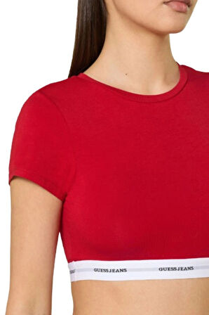 Guess Jeans Kadın Kırmızı Modal Karışımlı Bralet W5YZ02KBBU1-G585