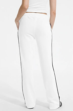 Guess Jeans Kadın Beyaz Regular Fit Eşofman Altı W5YB32K68I4-G011