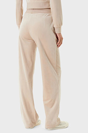 Guess Couture Taşlı Regular Fit Kadife Jogger Kadın Eşofman Altı V3BB26K0232