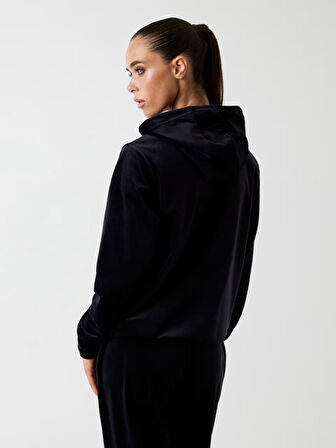 Guess Yapay Elmas Taşlı Logolu Kadın Sweatshirt V4RQ25K0232