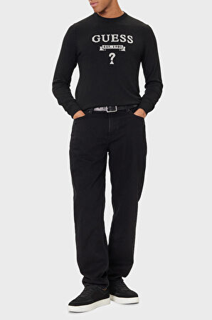 Guess Erkek Kazak M5YR00 Z0122 JBLK