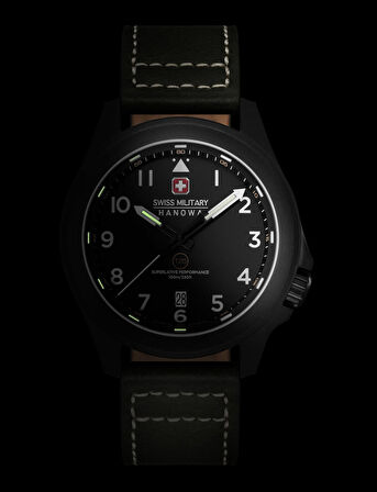 Swiss Military Hanowa Fieldmaster Tritium 42 mm Quartz Saat SMWGB0005240