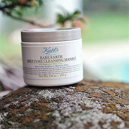 Kiehl's Rare Earth Deep Pore Cleansing Masque 125 ml - Beyaz Kil Ile Gözenekleri Derinlemesi Arındrr