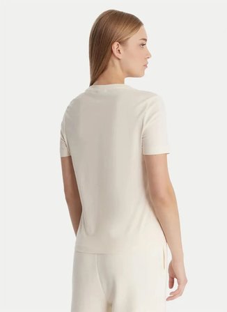 Guess Ekru Kadın T-Shirt V6RI07J1314-G027