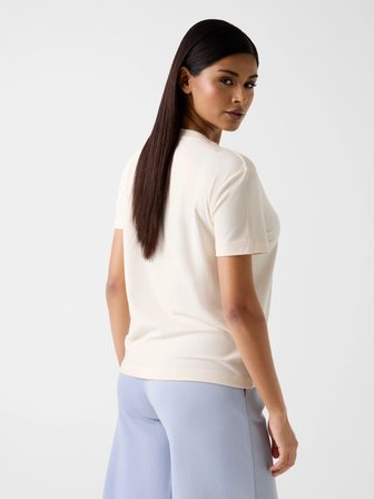Guess Steffi Bisiklet Yaka Kısa Kollu Kadın Beyaz T-shirt V6RI13KD772-G1O6