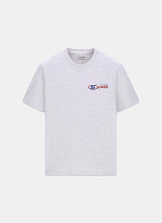 Guess Jeans Açık Gri Erkek Regular Fit Baskılı T-Shirt M6RI43K8FQ4-H91N Açık Gri T-Shirt