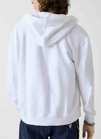 Guess Jeans Beyaz Erkek Sweatshirt M6RQ38KCPR1-G011 Guess Jeans Sweats