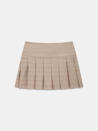Guess GJ Mini Ekose Kadın Çok Renkli Etek W6RD81W4882-L12Q