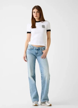 Guess Beyaz Kadın T-Shirt W6RI31J1314-G011