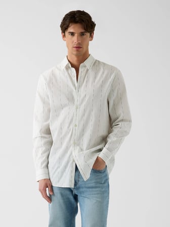 Guess Striped Erkek Regular Fit Gömlek