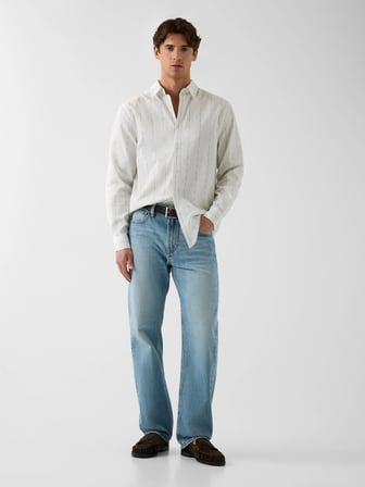 Guess Striped Erkek Regular Fit Gömlek