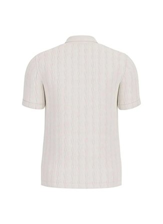 Guess İşlemeli Krem Erkek Polo T-Shirt M6RP37KB312-G291 Krem Polo T-Shirt