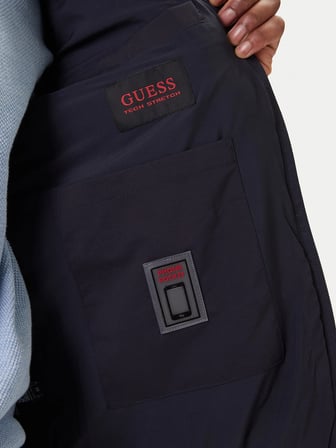 Guess M6RL10WJ232 Stretch Quilted Erkek Mont