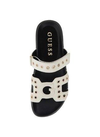 Guess Krem Kadın Sandalet FLPFASELE03
