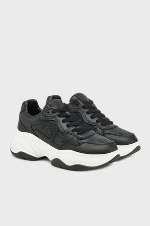 Guess Harpaa Kadın Siyah Sneaker FLPHARFAL12-BLKBR