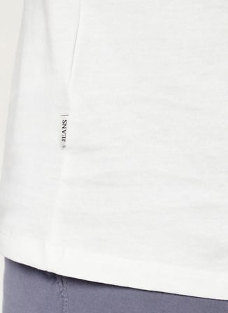 Guess Jeans Beyaz Erkek T-Shirt M6GIB4K8HM0-G046 Beyaz T-Shirt