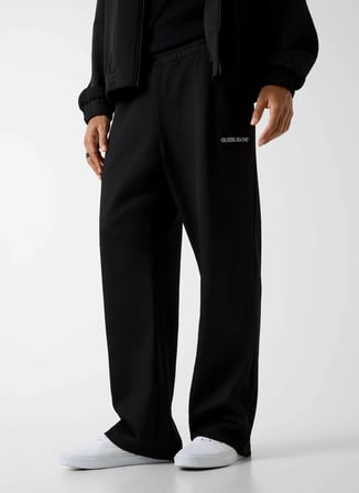 Guess Jeans Siyah Erkek Sweatpant M6GB50KB212-JBLK Siyah Eşofman Altı