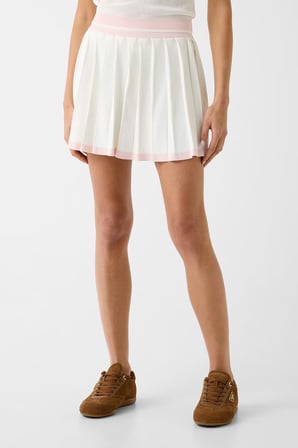 GABRY PLEATED SKIRT SWTR