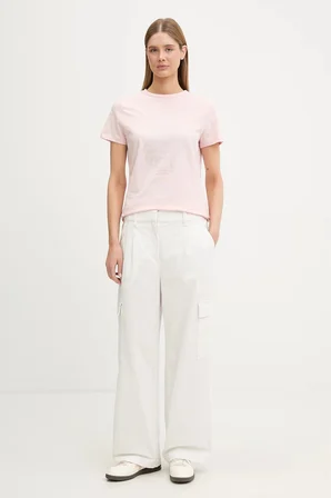Guess Romy Regular Fit Kadın Pembe T-shirt V6GI12K3325-G63M