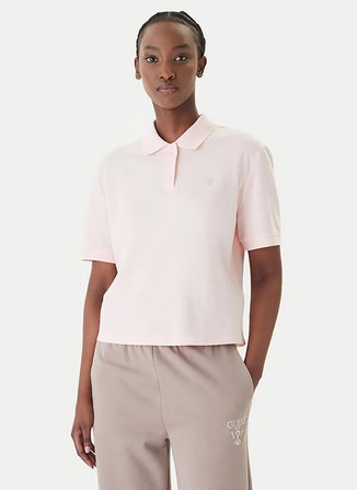 Guess Pembe Kadın T-Shirt V6GP11K3278-G63M