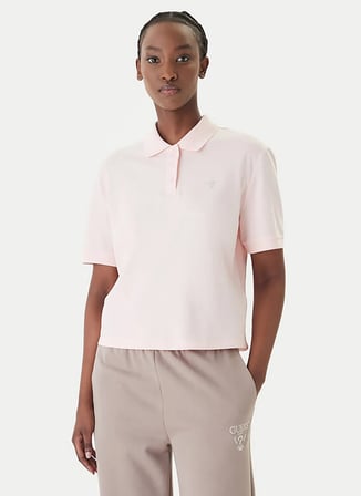 Guess Pembe Kadın T-Shirt V6GP11K3278-G63M