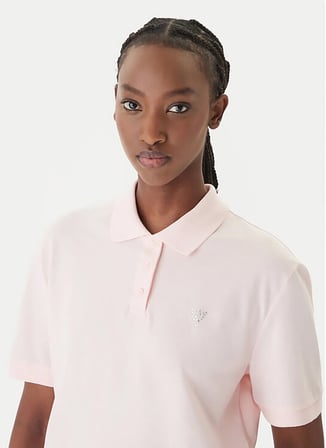 Guess Pembe Kadın T-Shirt V6GP11K3278-G63M