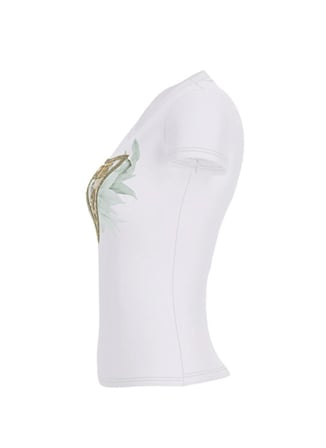Guess Beyaz Kadın T-Shirt W6GI12K3027-G011
