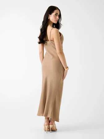 Guess Akilina Kadın Bej Elbise W6GK94W2266-G1DQ