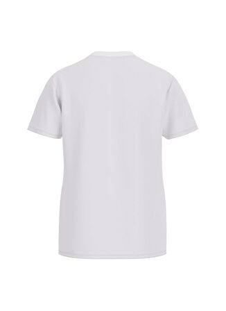 Guess Bisiklet Yaka Desenli Beyaz Erkek T-Shirt F3GI00K8HM0-G011