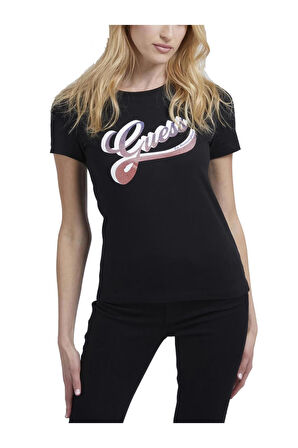 Guess Ss Cn Kadın Regular Fit T-Shirt W3GI34I3Z14