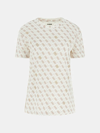 Guess Rhombus Kadın Çok Renkli Aktif Regular Fit T-Shirt V5BI14I3Z14-P0NS