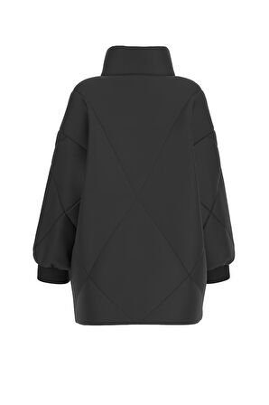 Kadın Stefy Aktif Mont - Siyah | L