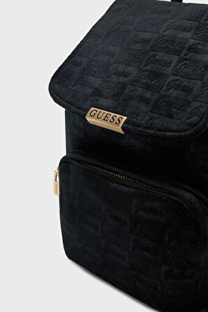 Guess Bayan Sırt Çantası V5BZ11 WF800 JBLK