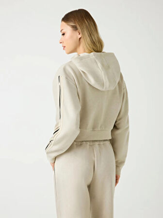 Guess Muriel Kadın Çok Renkli Aktif Yün Karışımlı Sweatshirt V5BQ17KCX52-H11F