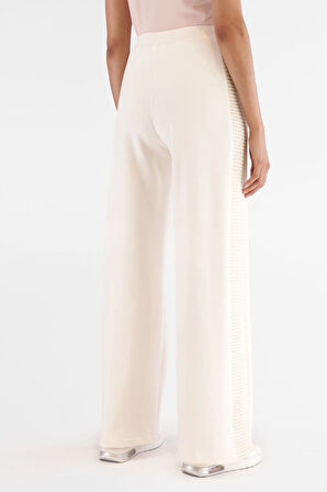 Kadın Dora Aktif Palazzo Fit Eşofman Altı - Beyaz | S