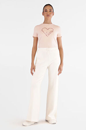 Kadın Dora Aktif Palazzo Fit Eşofman Altı - Beyaz | S