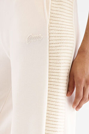 Kadın Dora Aktif Palazzo Fit Eşofman Altı - Beyaz | S