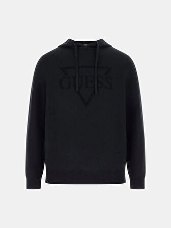 Guess Joby Erkek Siyah Triko M5BR18Z0470-JBLK