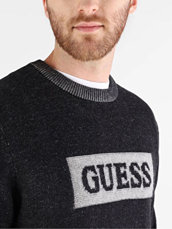 Gues Erkek Jack Cn Box Logo Kazak M5BR28Z0531