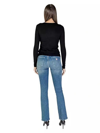 Guess Saylor Kadın Siyah Triko W5BR41Z2NQ2-JBLK