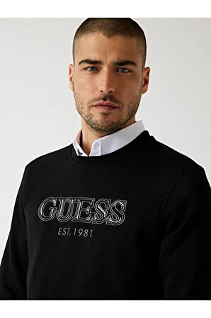 Guess Erkek Cn Basıc Sweatshirt M5BQ08K9Z21