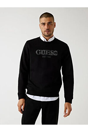 Guess Erkek Cn Basıc Sweatshirt M5BQ08K9Z21